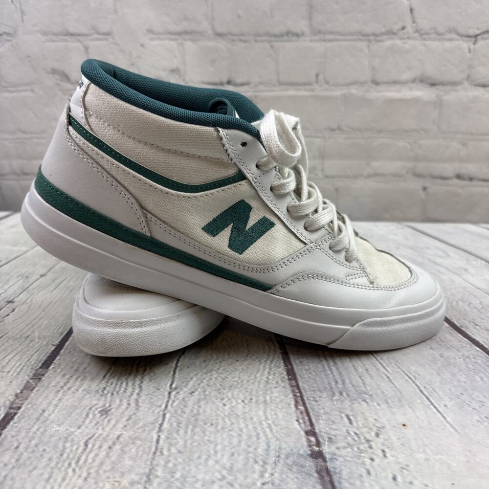 New Balance Numeric Franky Villani 417 Skate Shoes White Green NM417RUP 10